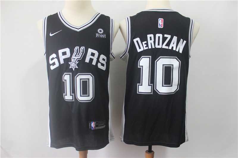 Spurs 10 DeMar DeRozan Black Nike Swingman Jersey,We sell and wholesale Spurs 10 DeMar DeRozan Black Nike Swingman Jersey on line form chian!